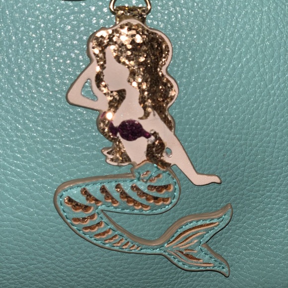 Charming Charlie turquoise handbag - Picture 4 of 7